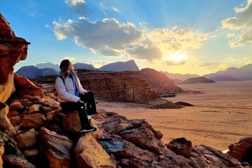 From Petra to Wadi Rum, then back to Amman or the airport. 3