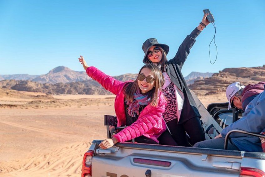 From Petra to Wadi Rum, then back to Amman or the airport. 3