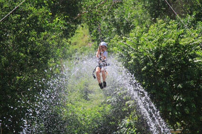 Zip Line Eco Splash 2