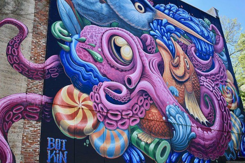 Mural by artist Jason Botkin 2