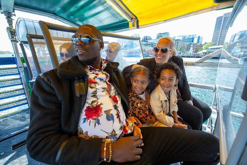 Family time on the Harbour Hopper Tour 3