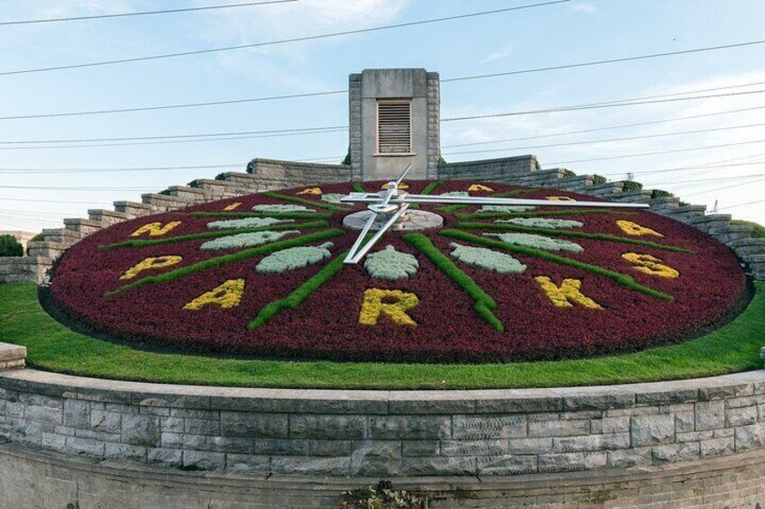 Floral clock