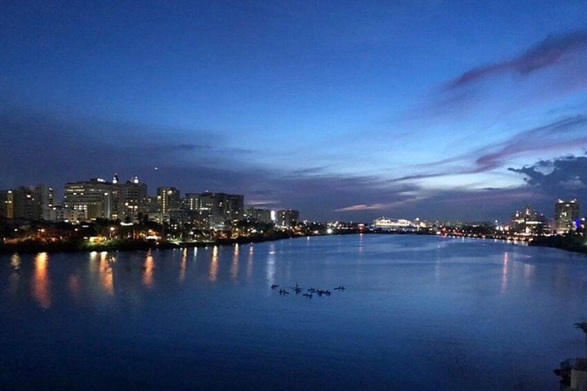 Night Kayak - Condado City Lights Tour 2