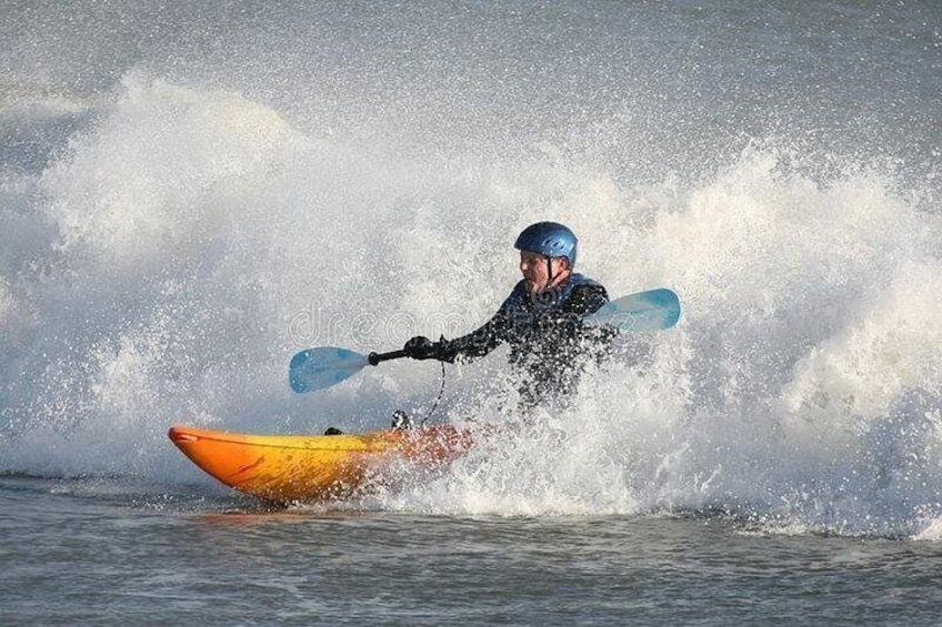 Kayak Surfing Available too, please call for help. 4