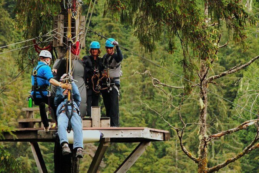 Rainforest Canopy & Zipline Adventure in Ketchikan, AK 3