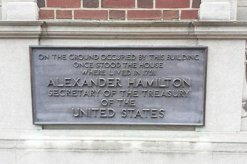 Alexander Hamilton's Home Site in Philadelphia on Dock Creek 4