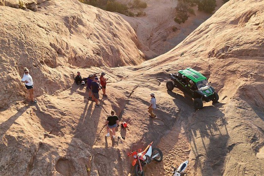 Private Guided U-Drive 4x4 Tour on World Famous Hell’s Revenge 5