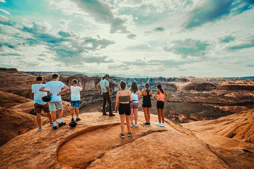 Private Tours on the Hell's Revenge Trail. Brought to you by the Moab Tourism Center. 1