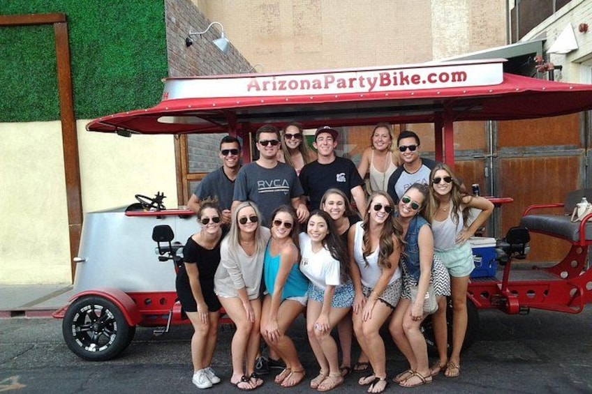 Pedal Bar Crawl of Old Town Scottsdale 4