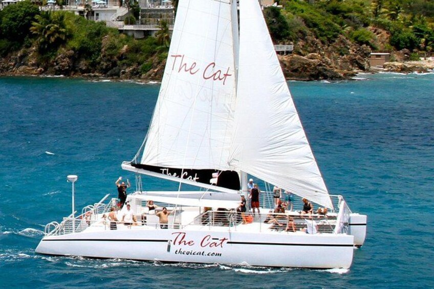 The VI Cat Snorkel and Sail Adventure 3