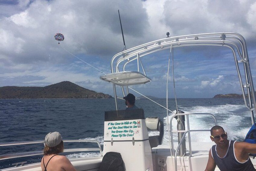 Parasail Experience in St Thomas 2
