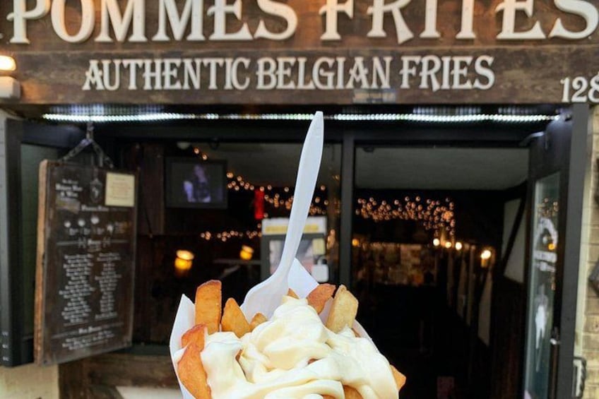Fries + sauces = happiness 3