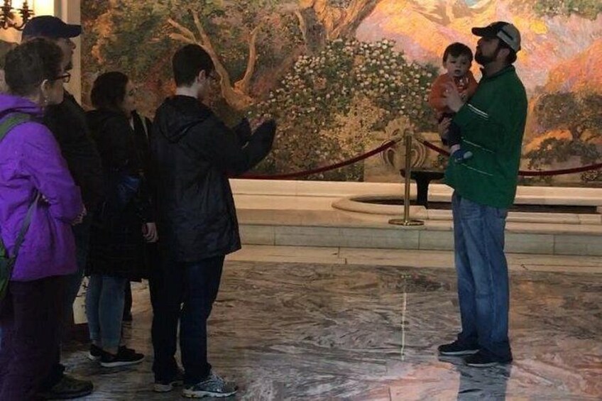 Sometimes our tour guide needs a little helper! 3