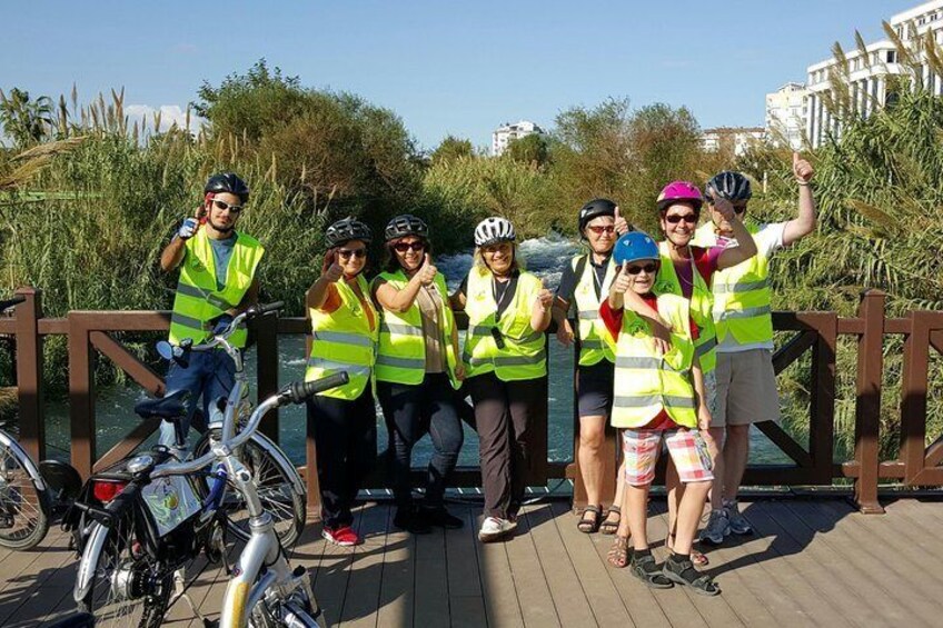 Explore Antalya Duden Waterfall on an electric bike tour