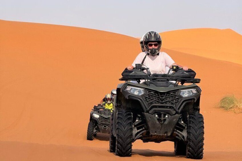 Merzouga dunes quad biking & Sandboarding Experience 4