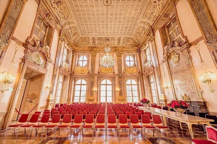 Concert seating in the Marble Hall 3