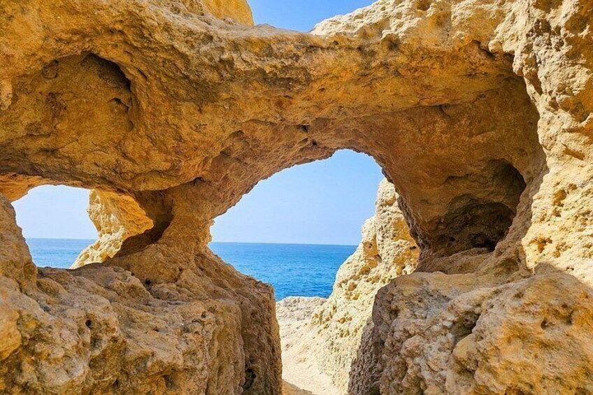 From Faro: Visit Benagil Cave, Marinha Beach, Algar Seco & More 2