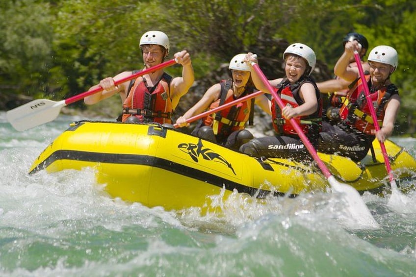 White Water Rafting in Bled 1