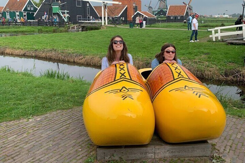 Private Tulip Fields Gardens, Windmills, cheese and Volendam tour from Amsterdam