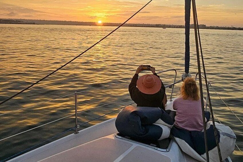 Sunset Sail Along the San Diego Skyline 2