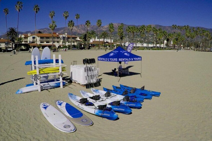 Stand-Up Paddleboard Lesson in Santa Barbara 1