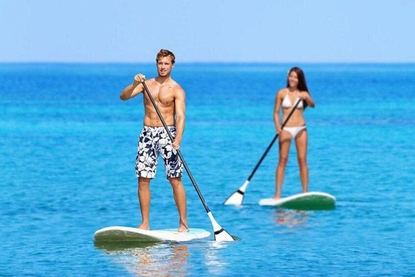 Stand-Up Paddleboard Lesson in Santa Barbara 3