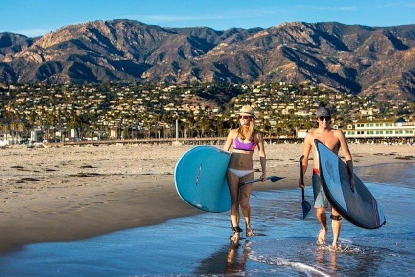 Stand-Up Paddleboard Lesson in Santa Barbara 5