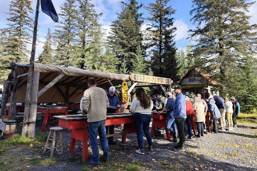 Gold Panning in Seward, Alaska 4