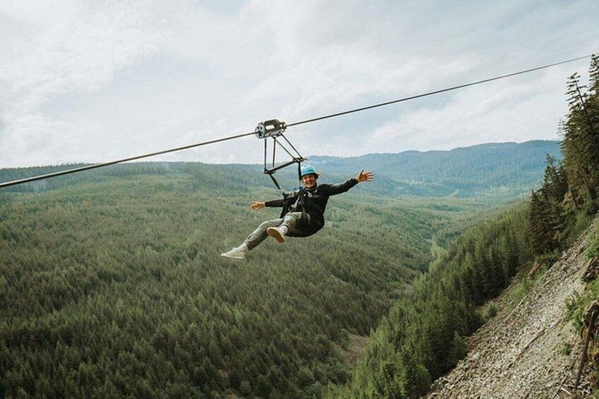 Reach speeds of up to 100km an hour over Whistler's Backcountry 5