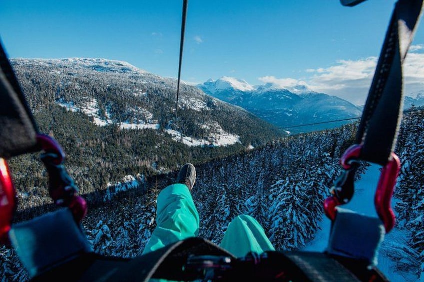 POV: Superfly Ziplines in the Winter 2