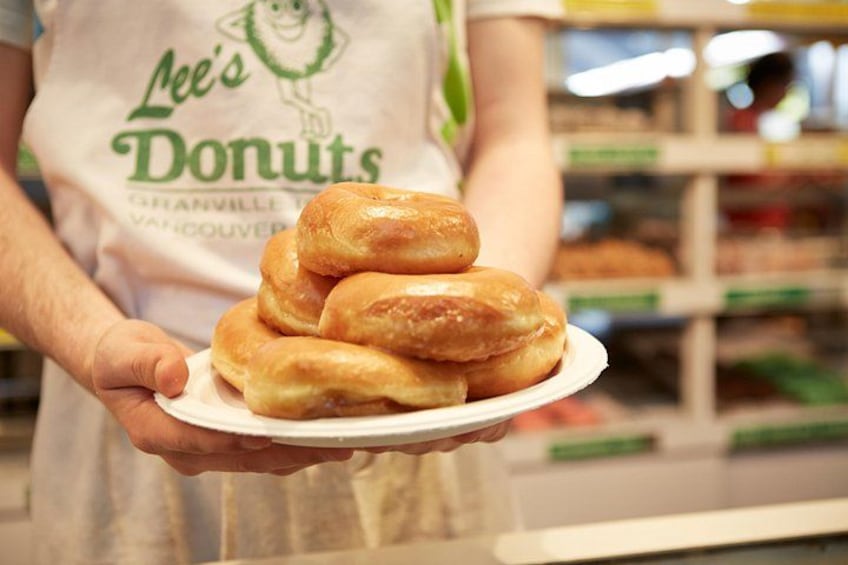 Indulge in the hot and fresh melt-in-your-mouth Lee's Donuts 3