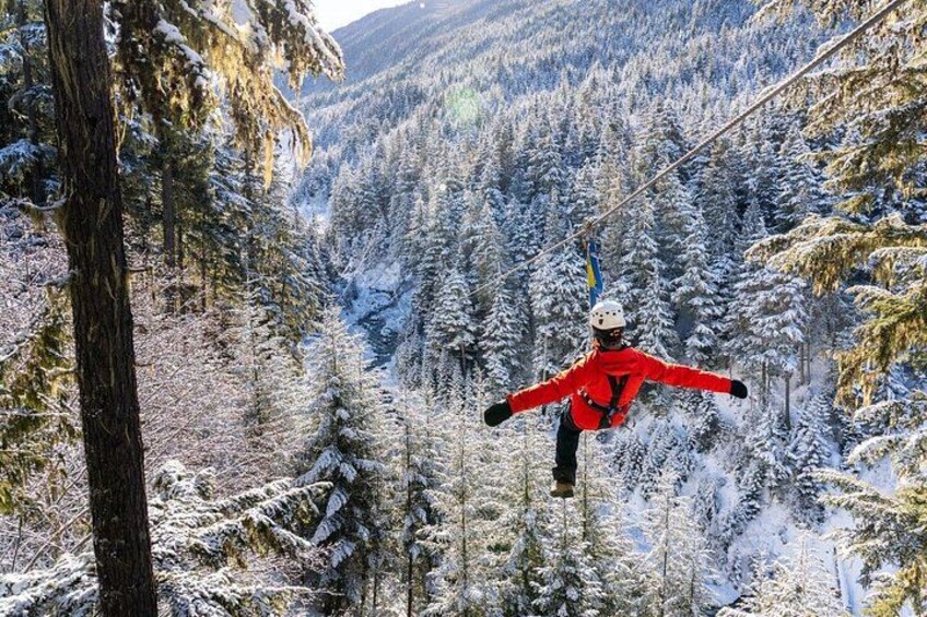Winter Launch over Creek 3