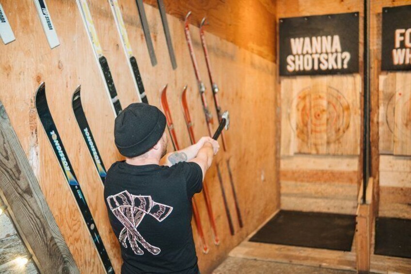Whistler's Guided Axe Throwing Experience 2
