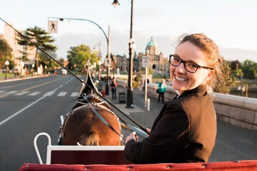 Salish Sea Horse-Drawn Carriage Tour of Victoria 2