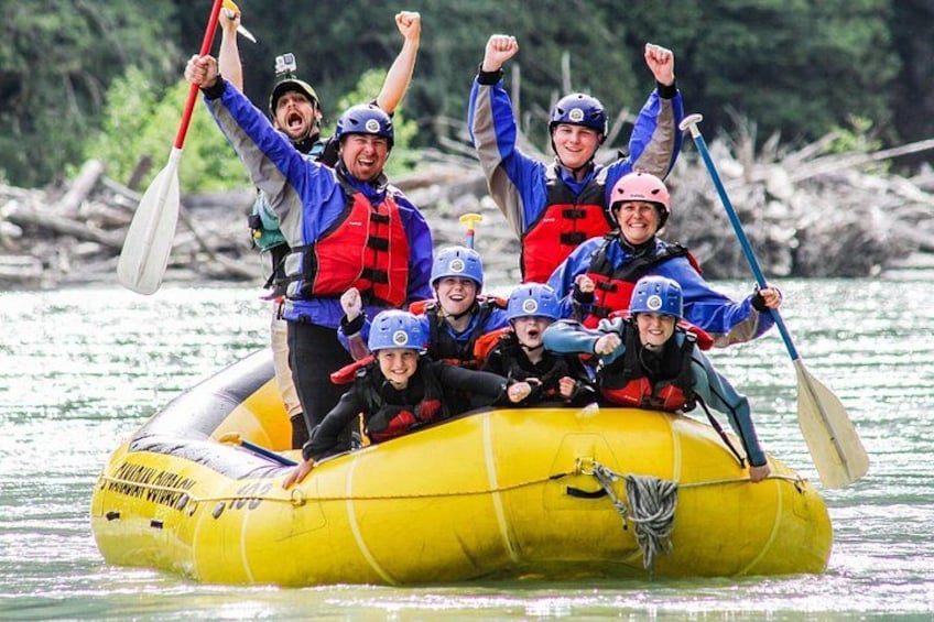 Family Friendly Cheakamus Splash Rafting 2