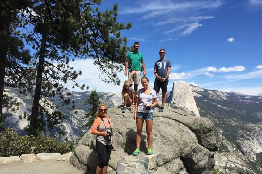 Having fun at Glacier Point! 2
