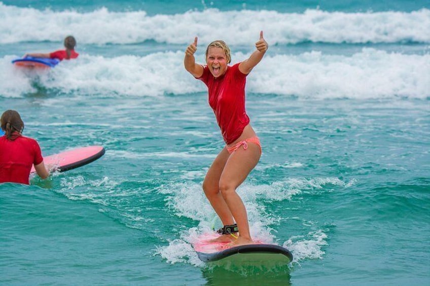 Merrick's Noosa Learn to Surf: 2 Hour group surfing lesson 4