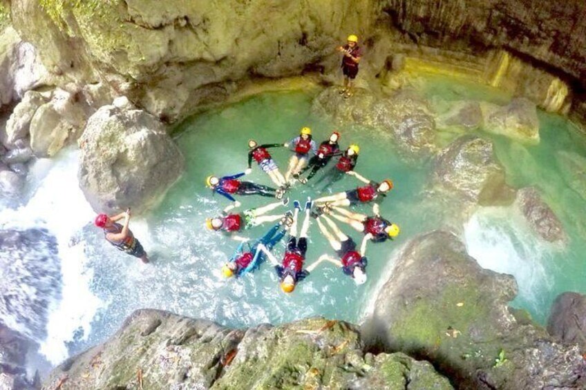 Canyoneering in Badian Cebu