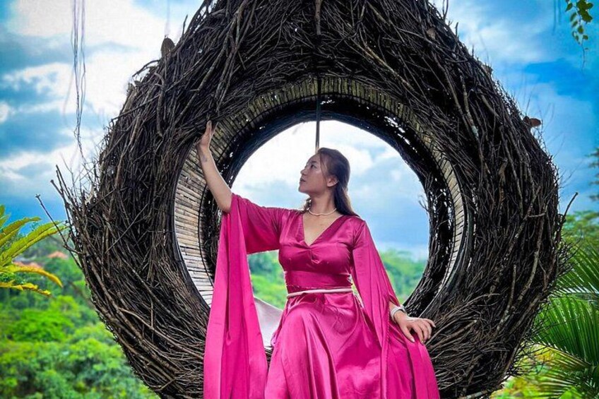 Strike a pose at the iconic Bird’s Nest Spot, soaring above Bali’s lush landscapes for breathtaking photos and unforgettable memories 2