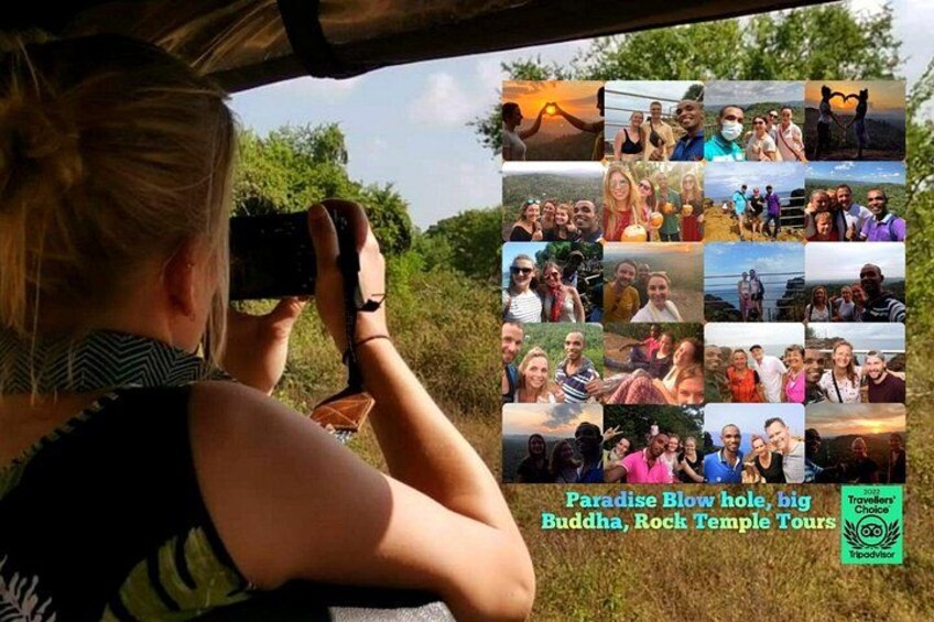 Une personne prenant une photo avec un appareil photo. 1