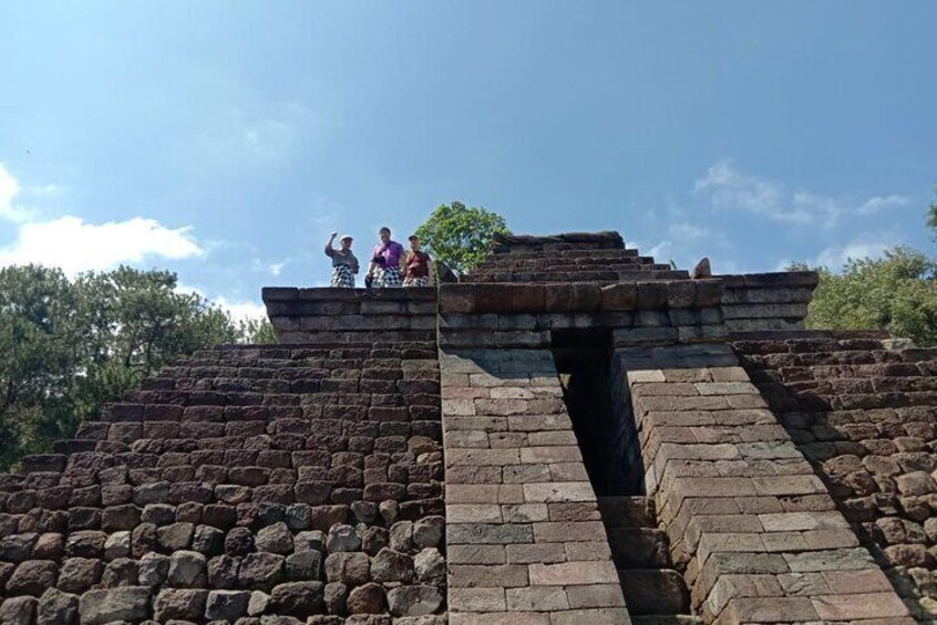 Reaching a heaven in Sukuh Temple