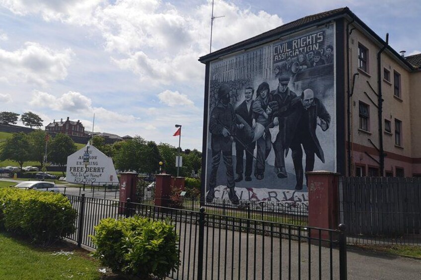 Bloody Sunday Mural. 2