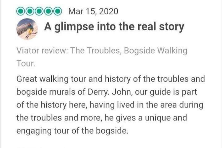 Derry City: The Troubles Bogside Walking Tour 4