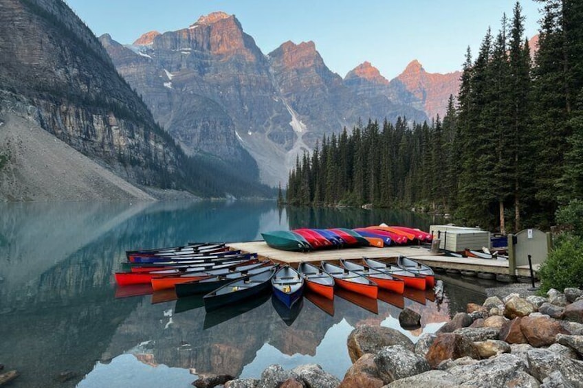 Lake Louise, Moraine Lake & Yoho Waterfalls from Golden BC Tour 1