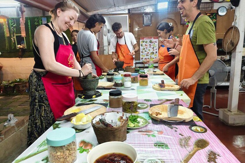 Evening Thai cooking class 4