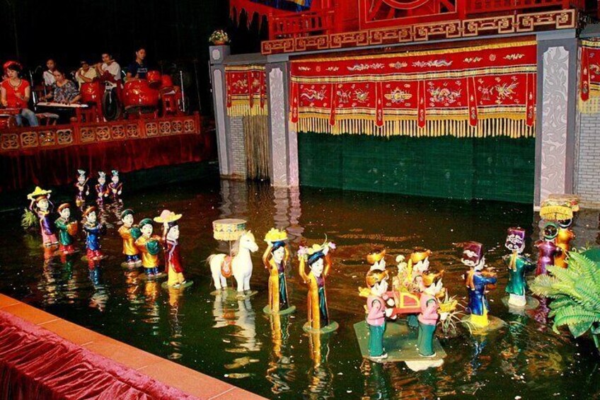 Ho Chi Minh City: Golden Dragon Water Puppet Ticket 1