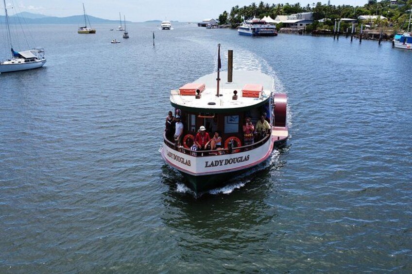 Ariel Shot of Lady Douglas. 2