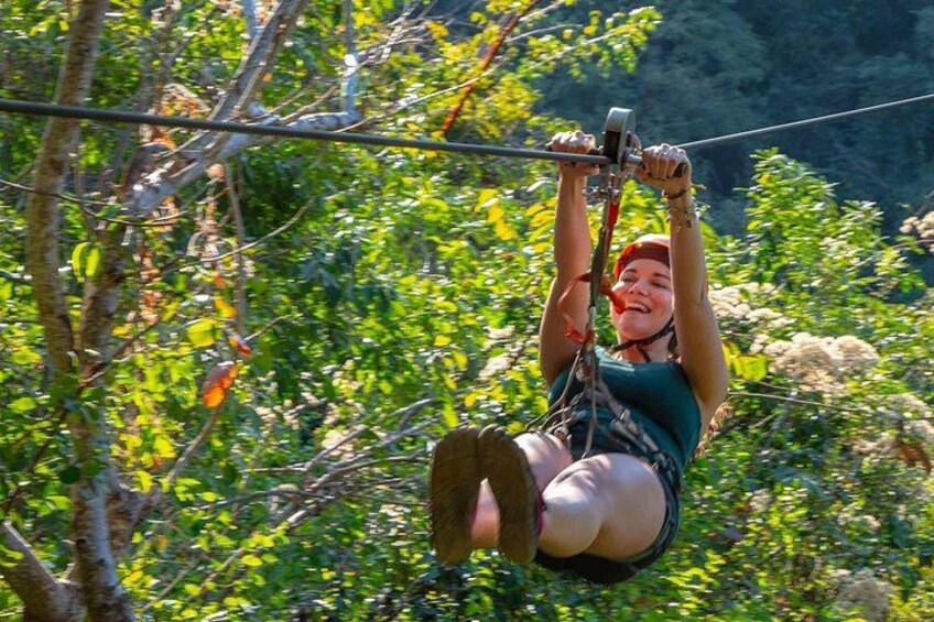 Zip Lining Fun 1