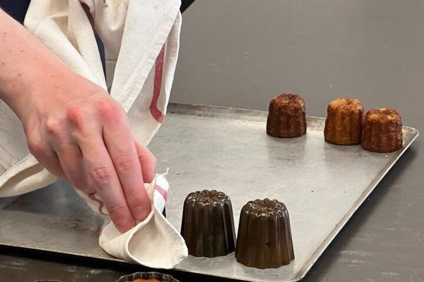 Bordeaux Pastry Class in Professional Kitchen 3