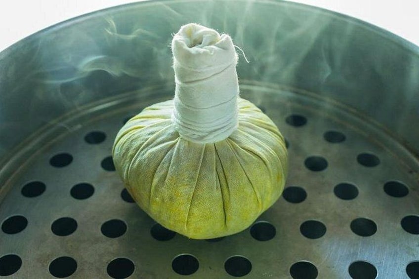 Steaming of Herbal Infused Ball 2